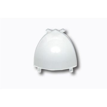 Alu shell small rounded corner - ral9002