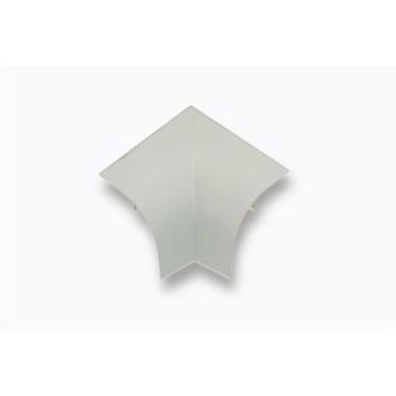 Pvc outside corner small rounded corner - ral9002