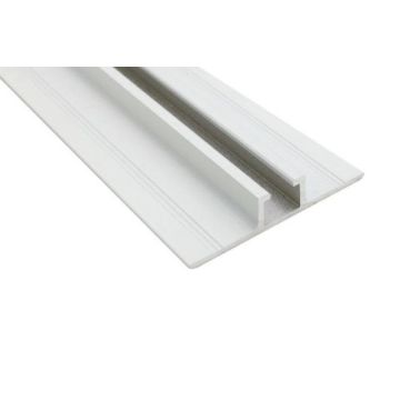 Aluminium plafondophanging 135mm ral9010 - 4mtr lng ral9010