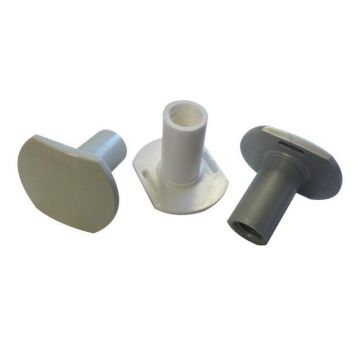 Nut type a (standard) - m10 - gray stainless steel color