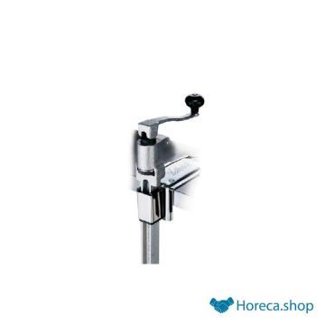 Manual can opener - with stainless steel screw plate
