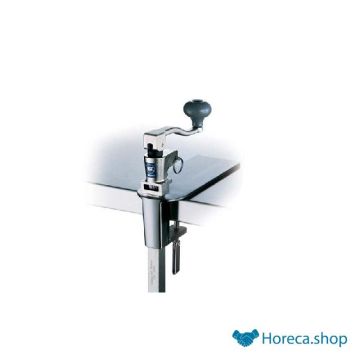 Manual can opener with stainless steel clamp base - 16700