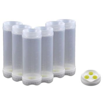 Flacon de sauvegarde 709 ml - membrane moyenne à trois trous (boîte de 6 pièces)