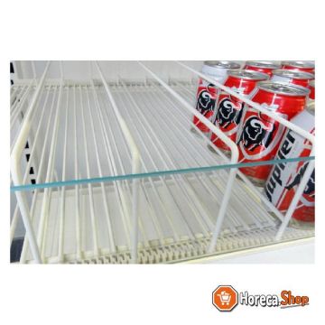 Top line - fixed shelf 660 mm 1.5 liter bottles