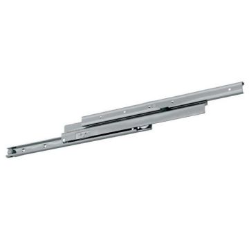 Stainless steel drawer runner type 300 pa - telescopic - 400 mm
