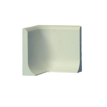 Binnenhoek stootrand polyster beton 2x 500 mm in verstek gezaagd ral9002