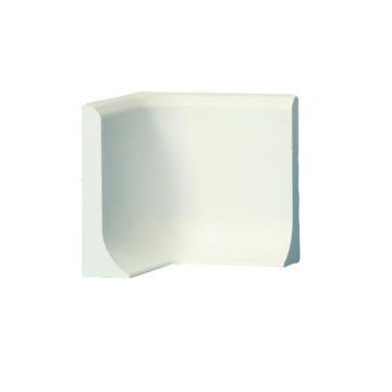 Binnenhoek stootrand polyster-beton ral9010 - 2x 500 mm in verstek verzaagd ral9010
