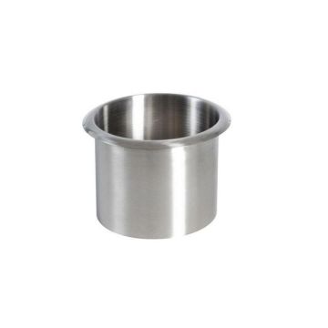 Stainless steel waste tube ring - flat