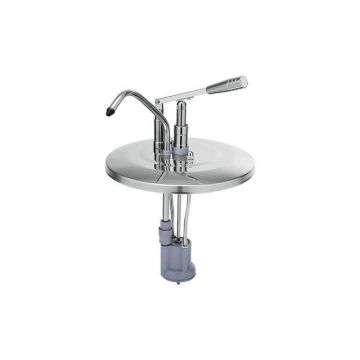 Stainless steel lid with sauce dispenser for 10l bucket