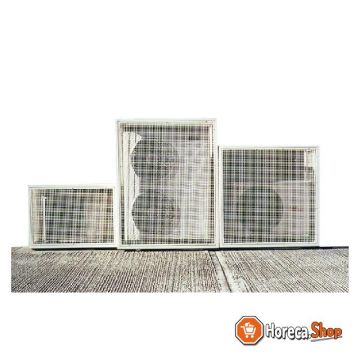 Cage de protection - aluminium peint 700x1000x450 mm - à visser