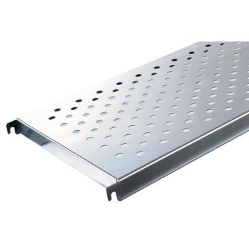 Stainless steel perforated plate 600 x 300 mm - diameter d.15 mm