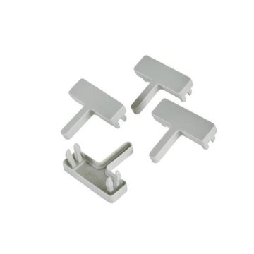 Set of 4 zinc plates 2mm - front under stand