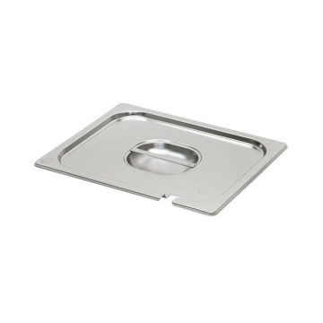 Stainless steel lid with recess for gn1   2 (premium line)