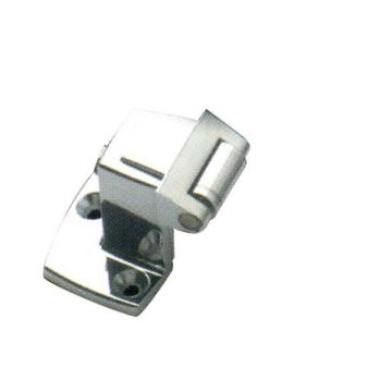 Chrome-plated closing nose adjustable from -3 to 10 mm