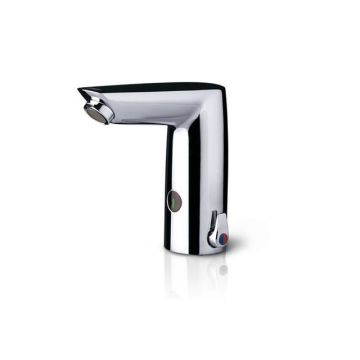 Infrared tap green premix (battery) - finish: chrome-plated