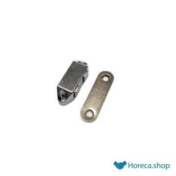 Nickel-plated magnet - surface-mounted - 2 magnets - max. 300