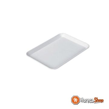 Saucer 240x180 mm - abs white