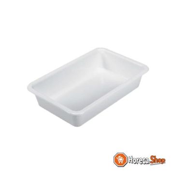 Deep container 380x260x70 mm - abs white