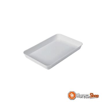 Low tray 290x160x35 mm - abs white