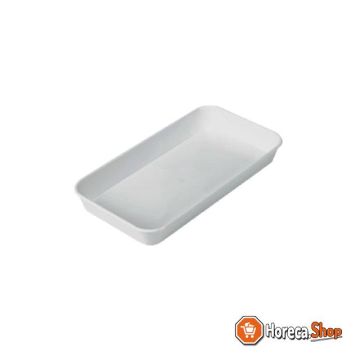 Low tray 350x240x40 mm - abs white