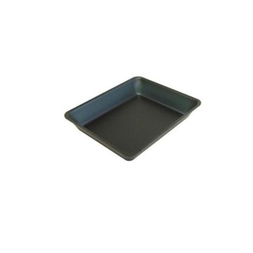 Rectangular tray gn1   2 265x325x50 mm dark smoke
