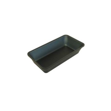 Rectangular tray gn1   4 265x162x50 mm dark smoke