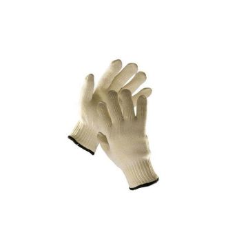 Hittebestendige handschoen 1 st = 1 pr maat 10 - hittebestendig tot 350°c zand