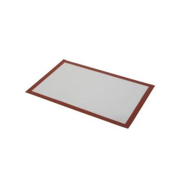 Silicone mat gn1   1 530x320 mm ext. dim. 520x315x1.5 mm