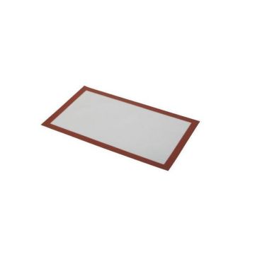 Tapis silicone euro 600x400 mm ext. faible. 585x385x1,5 mm