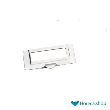 Card holder - stainless steel