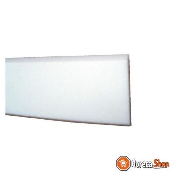 Bumpers in polyethylene 150x15mm - l = 2m - white