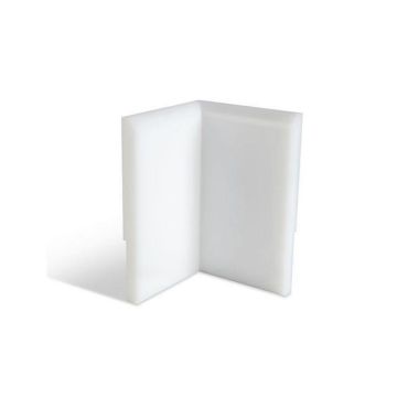Inner corner for ppe-220 - 150x15 mm without insert profile - 100x100 mm