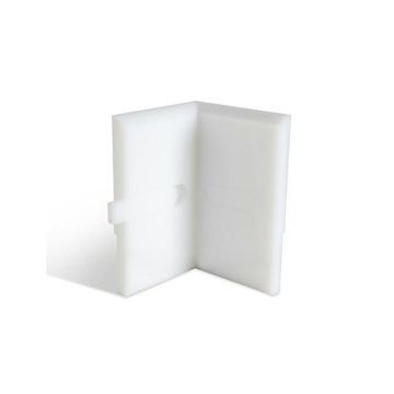 Inner corner for ppe-230 - 150x15 mm with insert profile - 100x100 mm