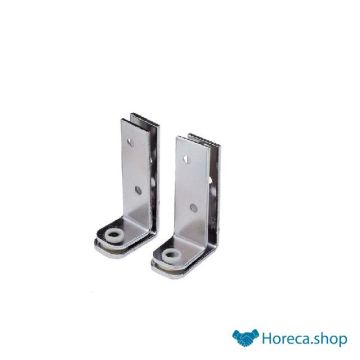 Pivoting hinge - nickel plated steel - 11 mm