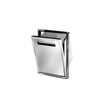 Au11 - tilting waste container - stainless steel 442x502 mm