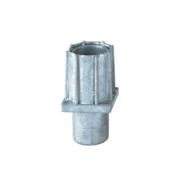 In-tube foot for square tube - 40x40 mm