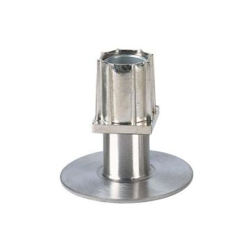 In-tube foot for square tube - 40x40 mm