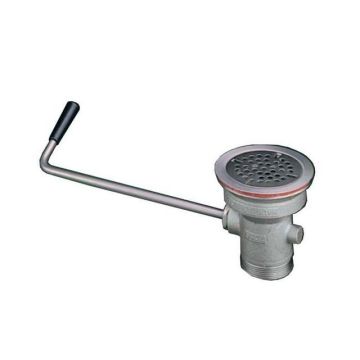 Drain with rotary handle - type a