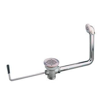 Drain with rotary handle - type c