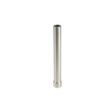 Stand pipe in stainless steel 18 10 for sink 270 mm for sink 300 mm deep