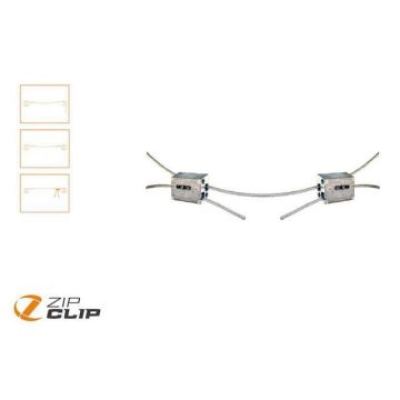 SystÈme de suspension À cÂble horizontal span-lock - 40 mÈtres - charge 30kg - 1 piÈce