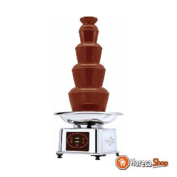 Chocoladefontein - automatisch - 5kg chocolade - 32x(h)84cm