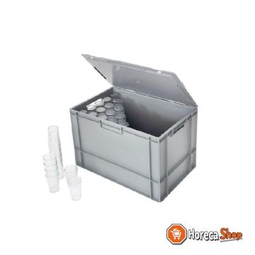 Case for hard cups 600x400x400mm