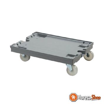 Transport chassis 600x800x200 mm with nylon wheels