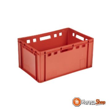 Euronorm meat crate - 58 l pool bac - 600x400x300 mm