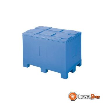 Isotherme container - 450 l op palletvoeten