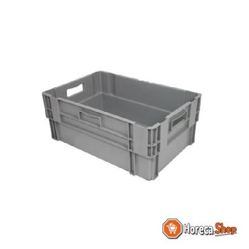 Euronorm stack &amp; nest container - 600x400x240 bottom