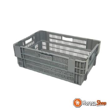 Euronorm stackable container - 600x400x200 bottom