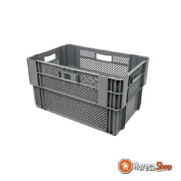 Euronorm stack &amp; nest container - 600x400x320 boden