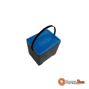 Boxshop met blauw deksel 415x320xh400 mm